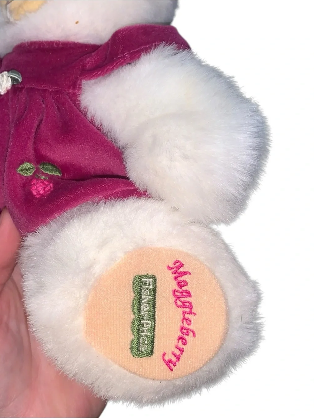 Fisher Price Briarberry Collection BerryBeth Bear Vintage Plush 1998 9.5